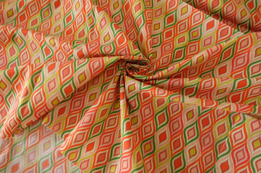 Retro Diamond Cotton Lawn — 1.64 yd