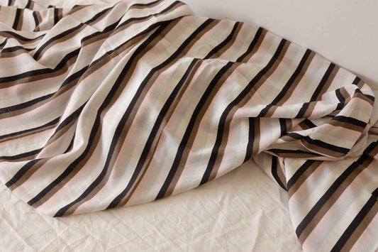 Soft Stripe Lyocell Cotton Linen – 2.19 yd