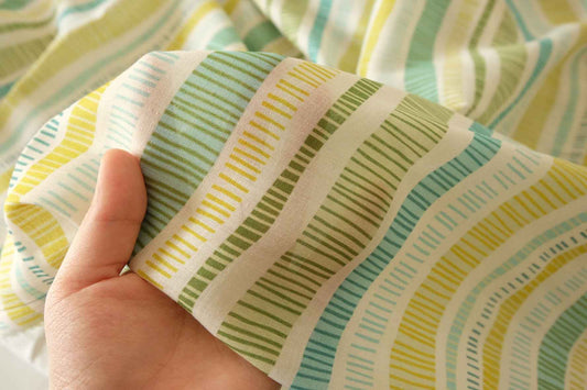 Seaside Stripe Fine Ramie – Sold by the Meter