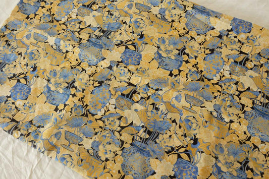 Porcelain Garden Silky Cotton Lawn – 3.28 yd
