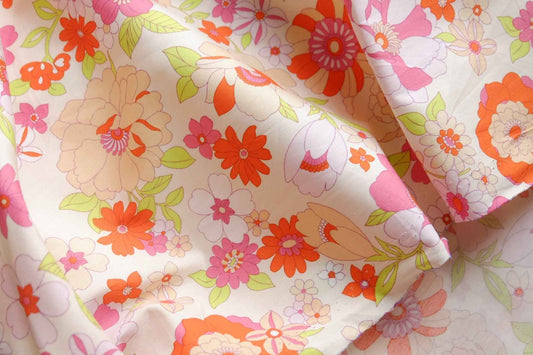 Retro Garden Cotton Poplin – 2.7 yd