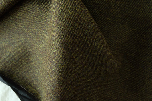 Moss Green Pure Wool Suiting with Backing – 2.2 yd