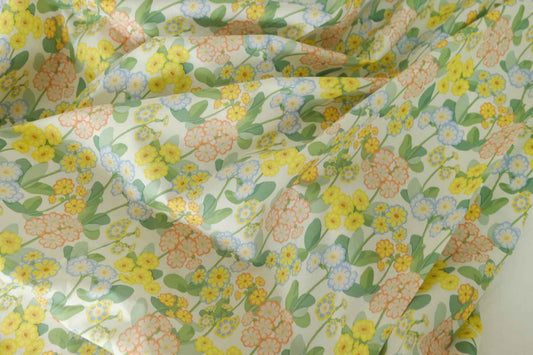 Sunny Meadow Floral Cotton Lawn – 3.3 yd