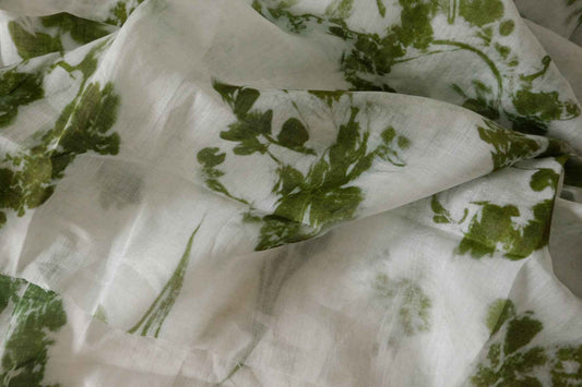 Green Shadow 100s Pure Ramie — 2.19 yd