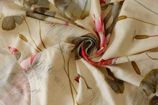 Lotus Pond Heavy Linen Blend – 1.6 yd