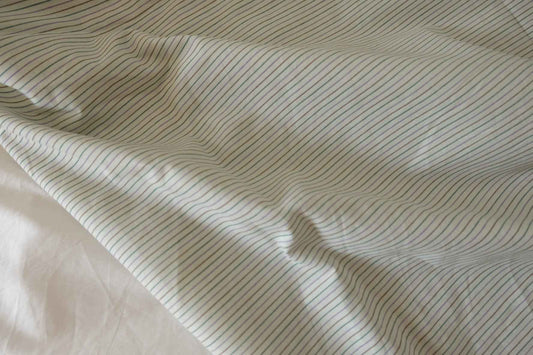 Soft Woven Stripe Cotton Fabric – Pastel Multicolor Yarn Dyed Cotton – 2.2 yd