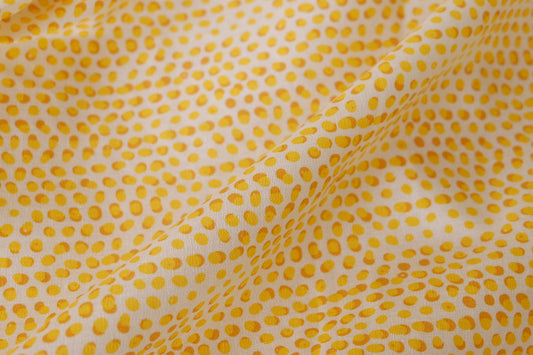 Golden Dot Linen Cotton – 1.6 yd