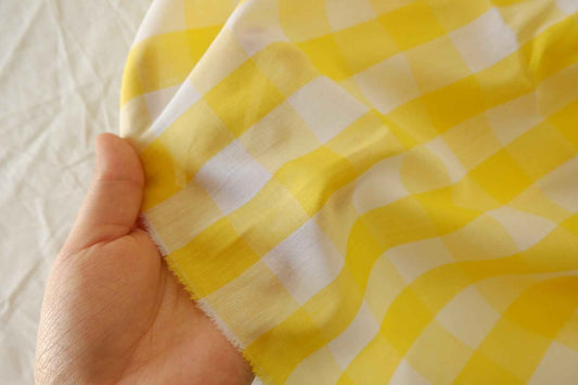 Sunshine Gingham Yarn-Dyed Cotton – 3.28 yd