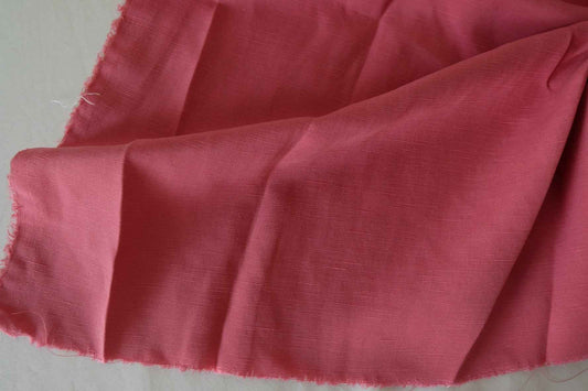 Rose Pink Tencel Linen Fabric – 2.2 yd