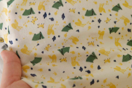 Little Camping Jacquard Cotton – 2.2 yd