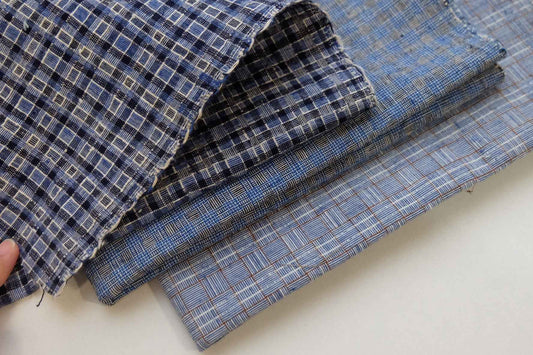 A043 The Reed Mat Pattern Collection: A Set of Narrow Heritage Cloth - BUBBO