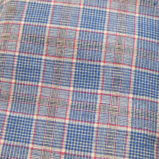 A088 Regal Heritage Blue Cloth | Complex Woven Motifs | 60cm Wide Luxury