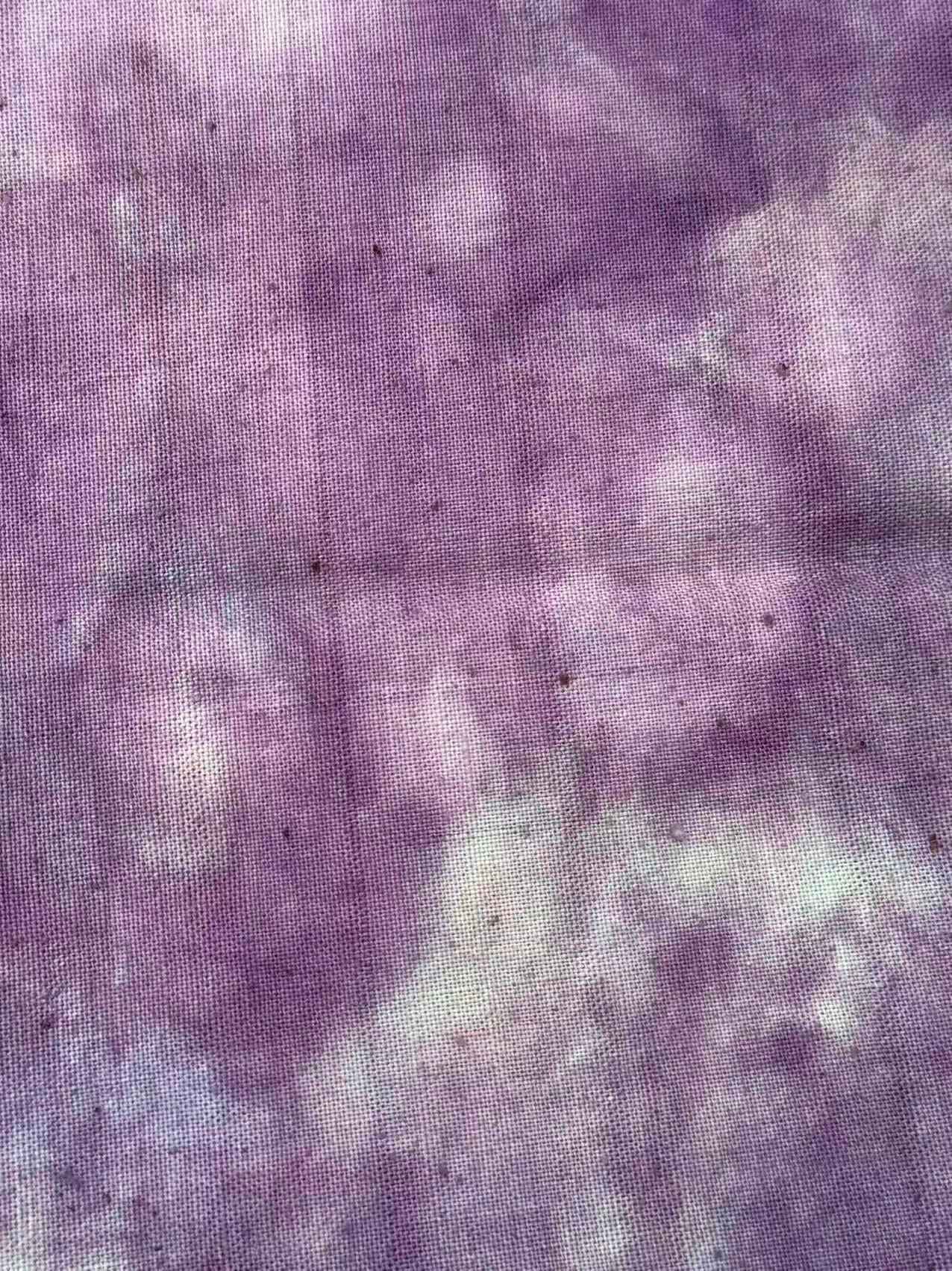 Aquarius Vision - Watercolor Purple Plant-Dyed Swatch