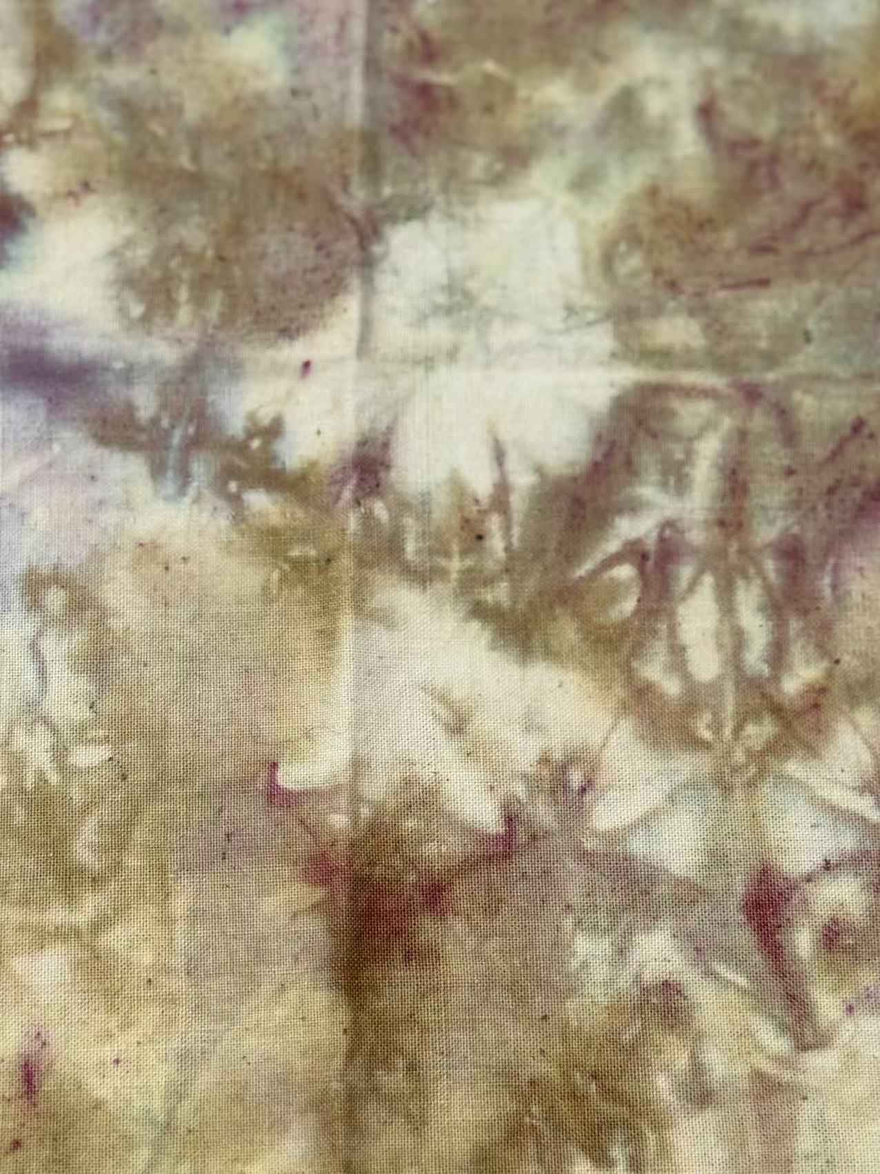 Cancer's Shore - Plant-Dyed Fabric Swatch