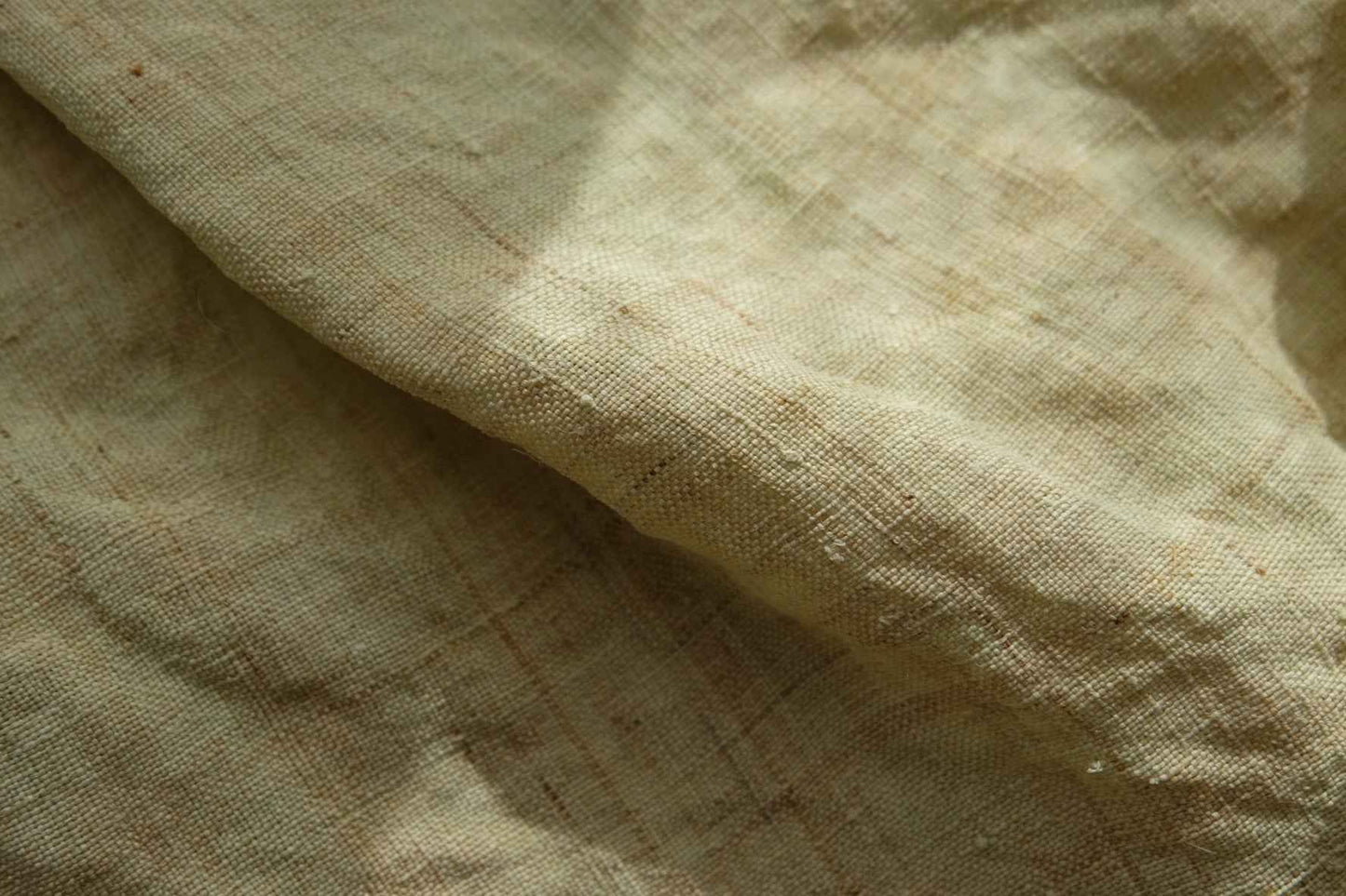 Handwoven Ramie Summer Cloth - Natural & Unrefined - BUBBO