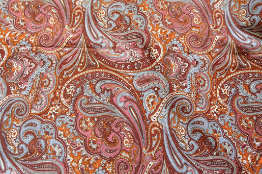 Kaufman Vintage Paisley Cotton Poplin – 3.3 yards - BUBBO