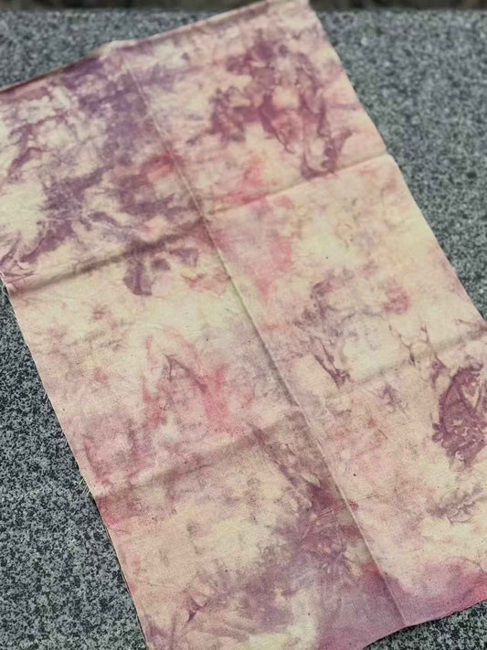 Pisces Bloom - Petal-Soft Plant-Dyed Swatch