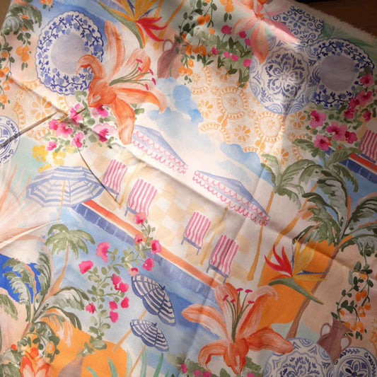 Scenic Resort Print Lyocell — 3.3 yd