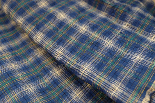 Southern Tǔbù: 'Azure Grid' with Golden Thread - BUBBO