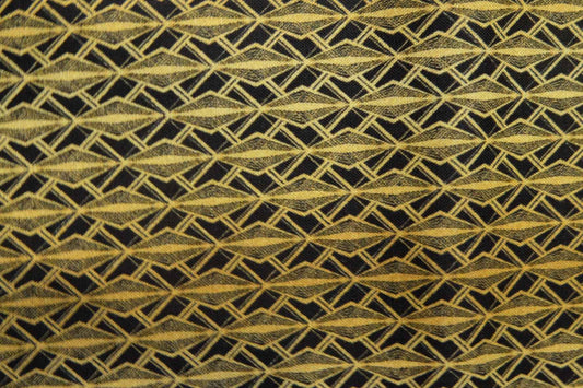 Steampunk Geometric Print Cotton – 3.3 yds - BUBBO