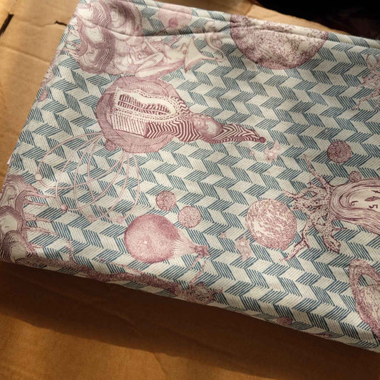 Surreal Story Print Cotton Shirting — 2.2 yd