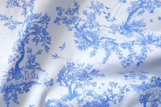 Vera Bradley Archive Cotton Print – Toile Blue | 3.3 Yards - BUBBO