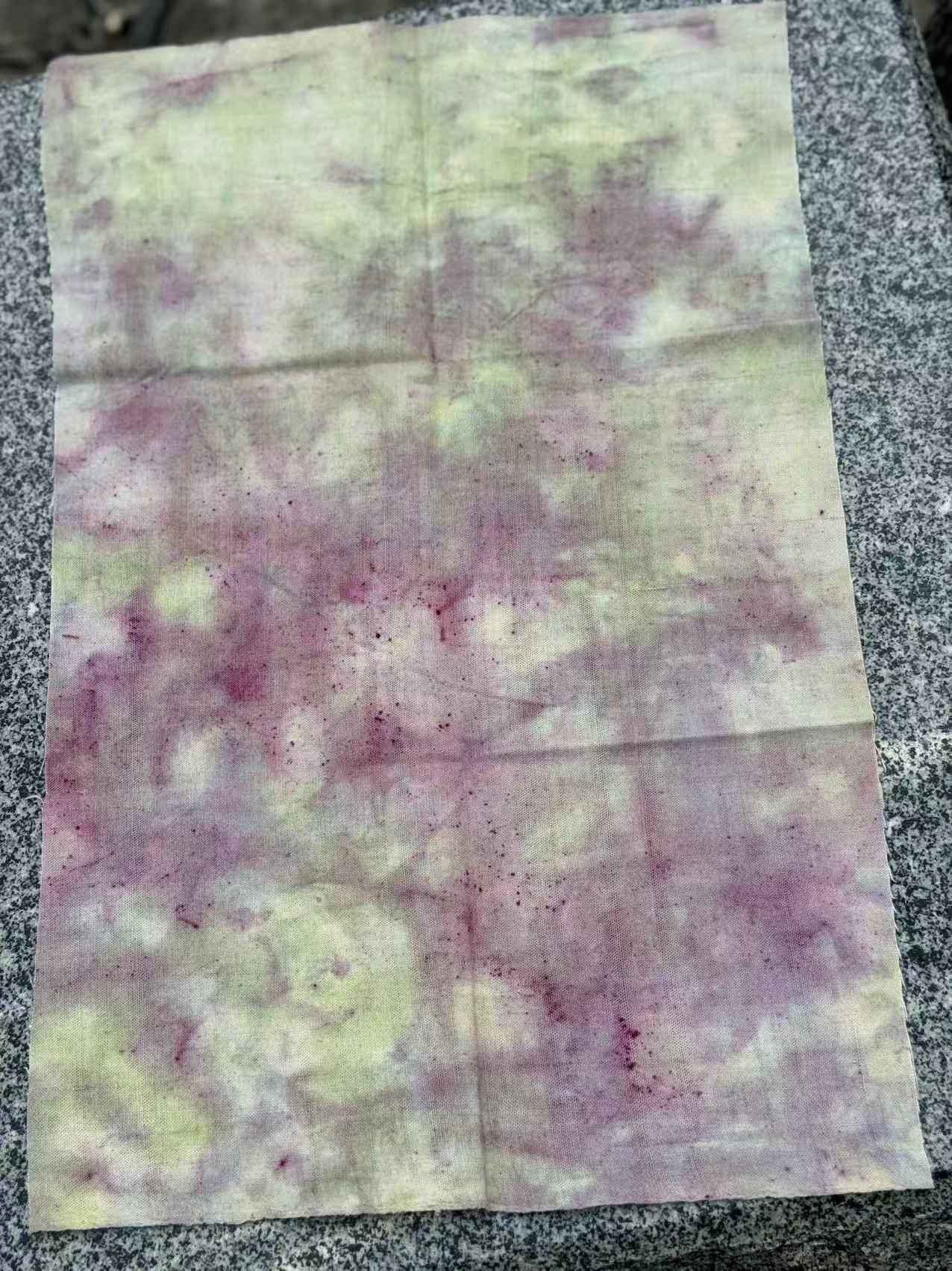 Virgo's Haze - Plant-Dyed Fabric Swatch