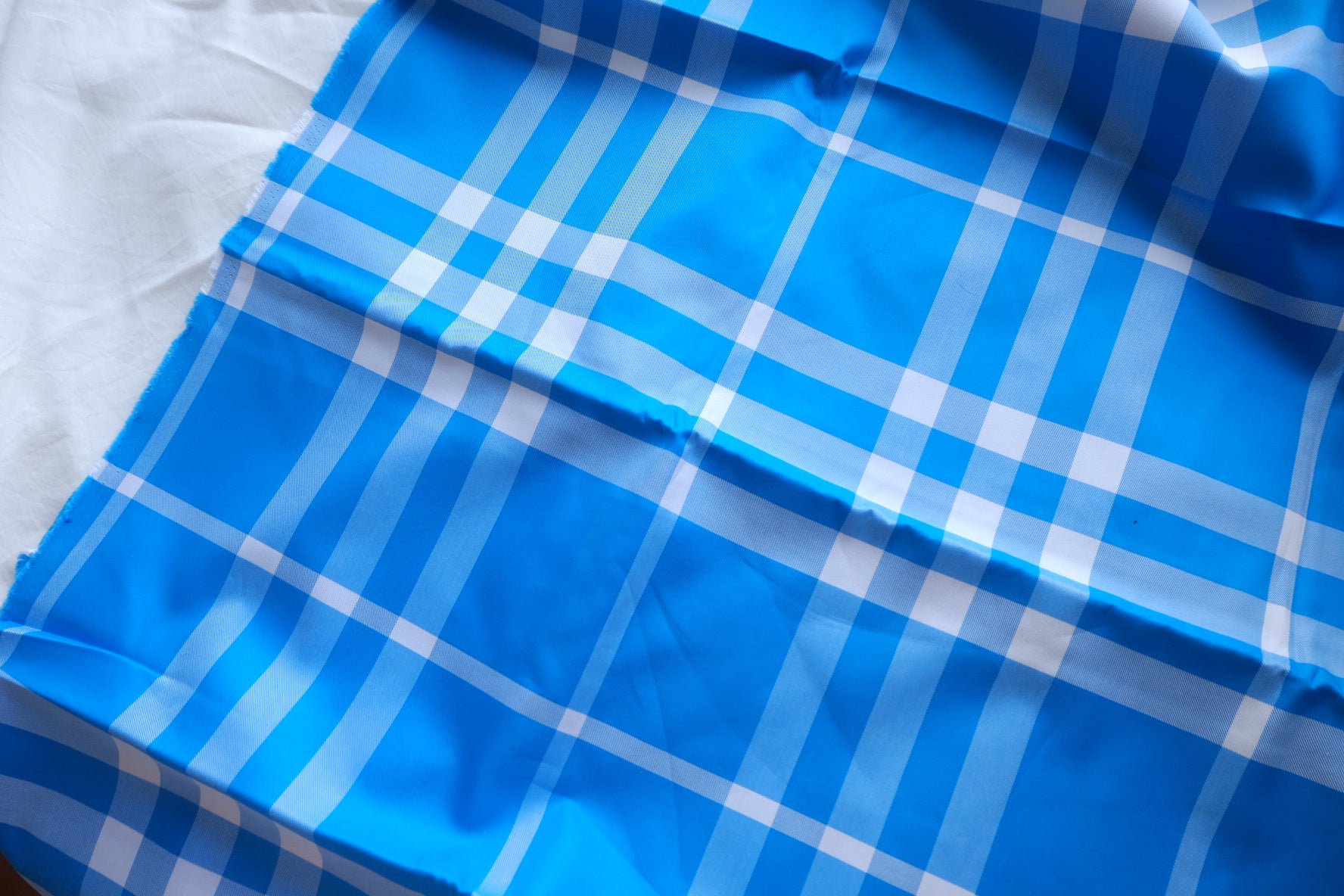 British Heritage Blue Check Cotton – 1.6 yd