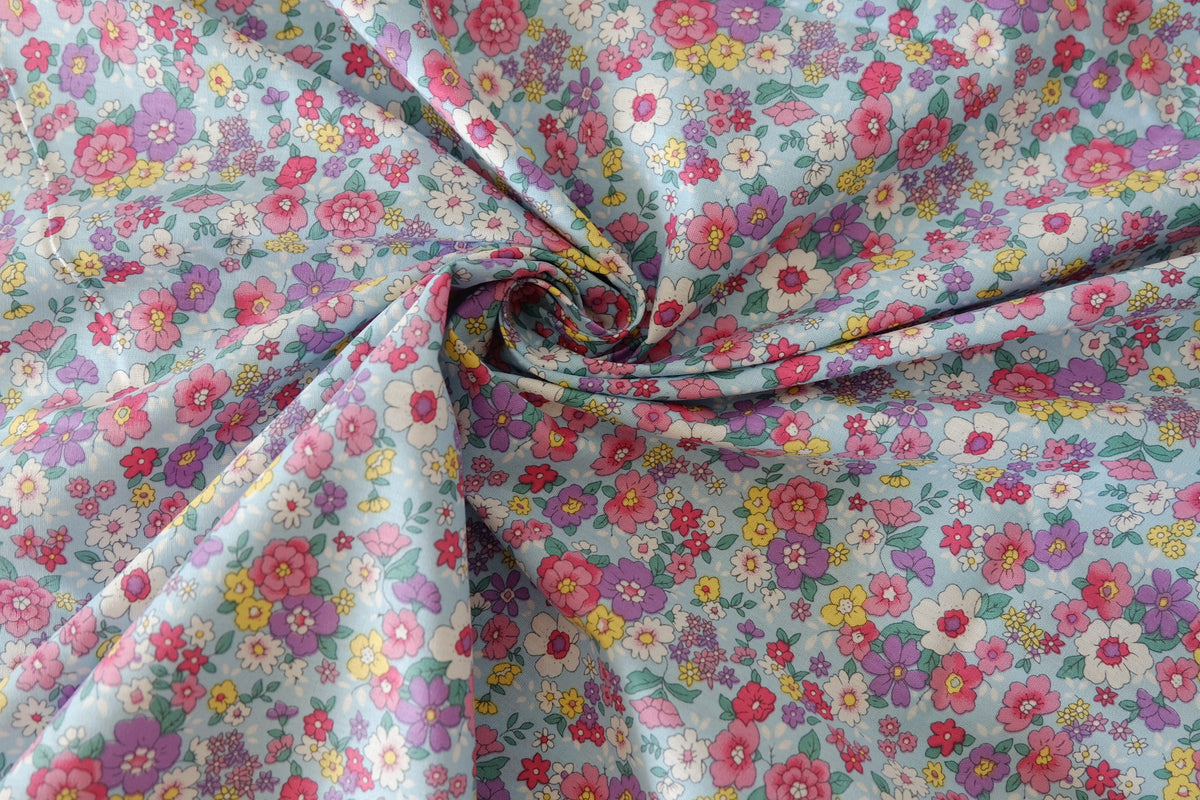 Pastel Meadow Cotton Poplin – 3.3 yd