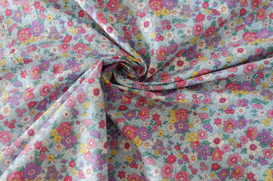 Pastel Meadow Cotton Poplin – 3.3 yd