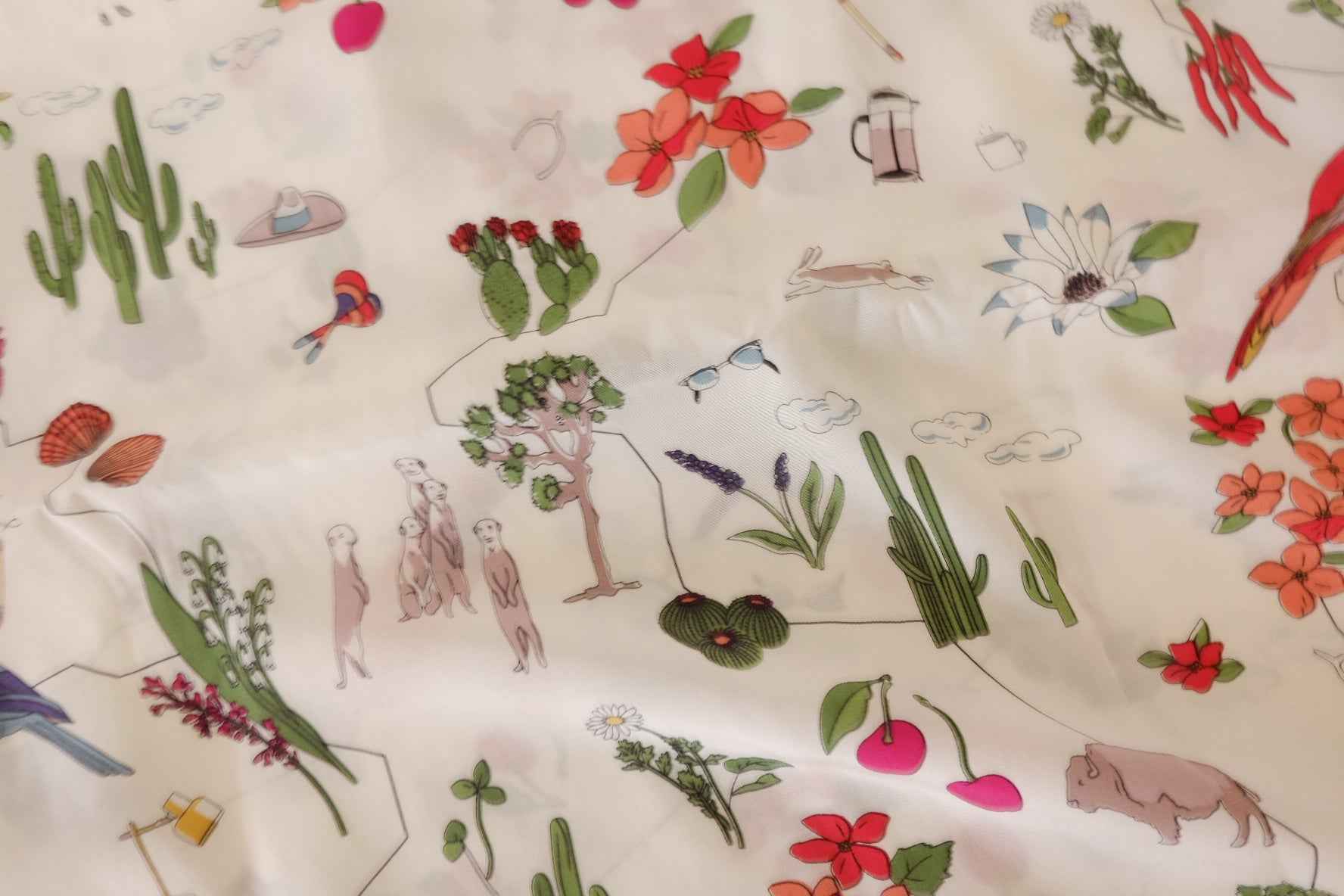 Western Novelty Cupro Dress Fabric – 3.3 yd