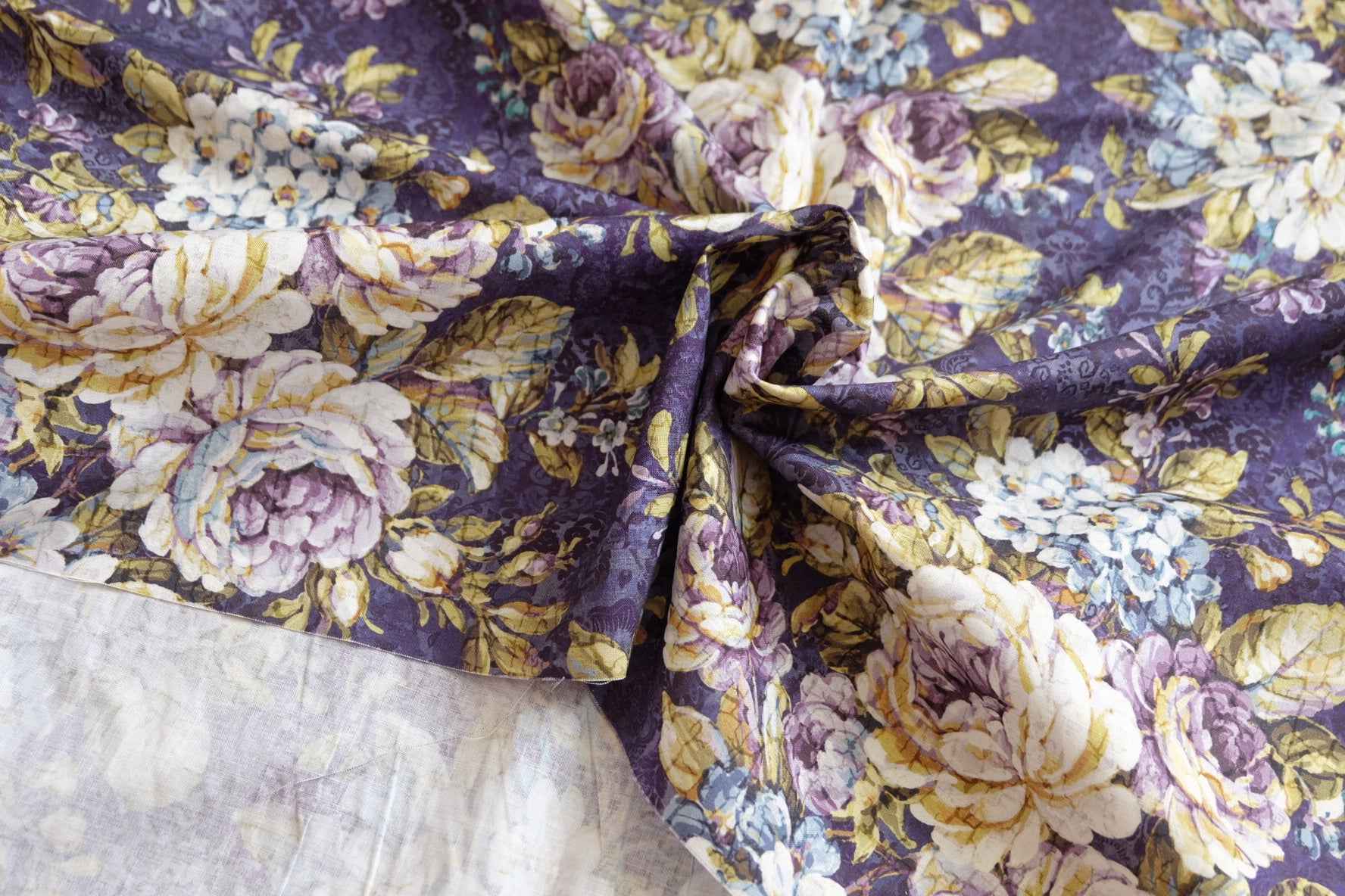 Vintage Floral Cotton — 2.0 yd / 2.3 yd