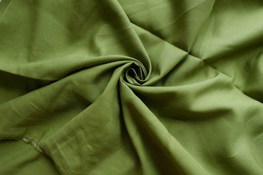 Olive Lyocell Linen Blend – 1.6 yd