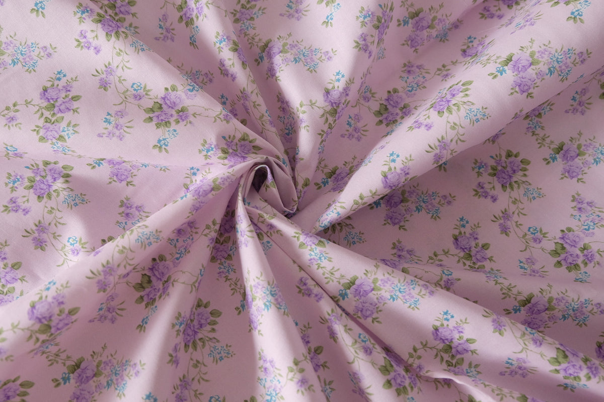 Lavender Rose 60s Cotton Poplin — 4.05 yd