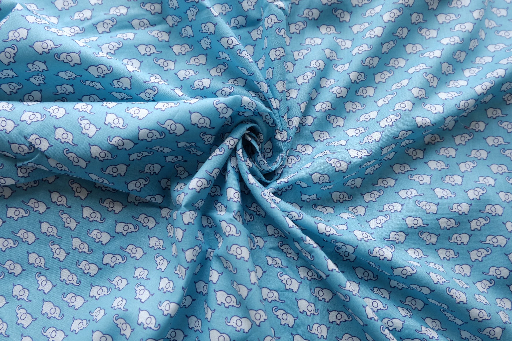Tiny Elephant Cotton – 2.2 yd