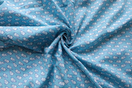 Tiny Elephant Cotton – 2.2 yd