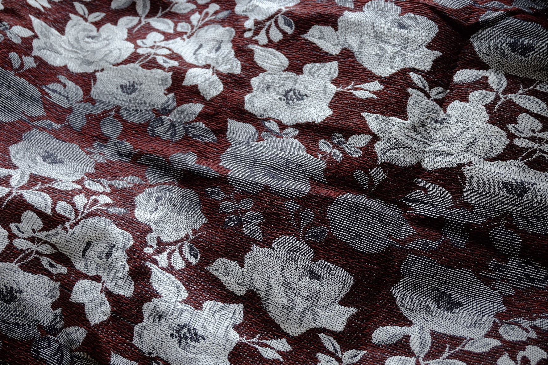Designer Floral Cotton Brocade – 1.6 yd