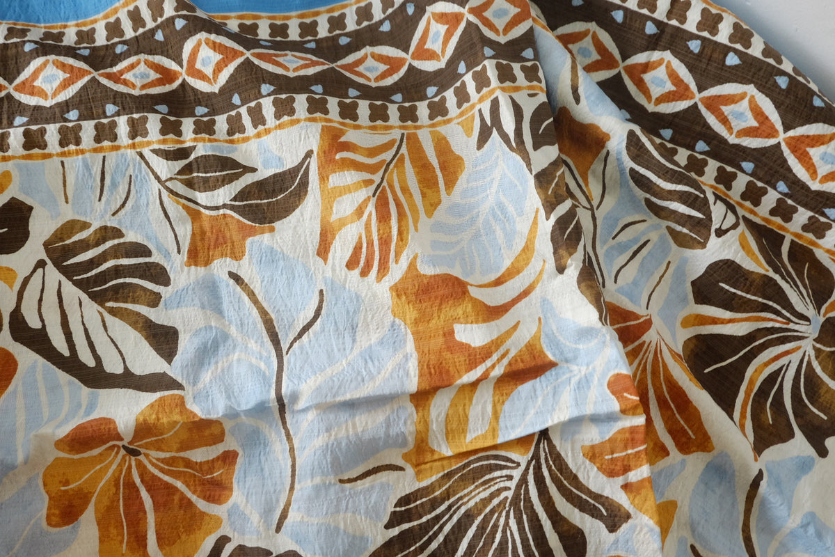 Border Print Tencel Cotton — 3.28 yd