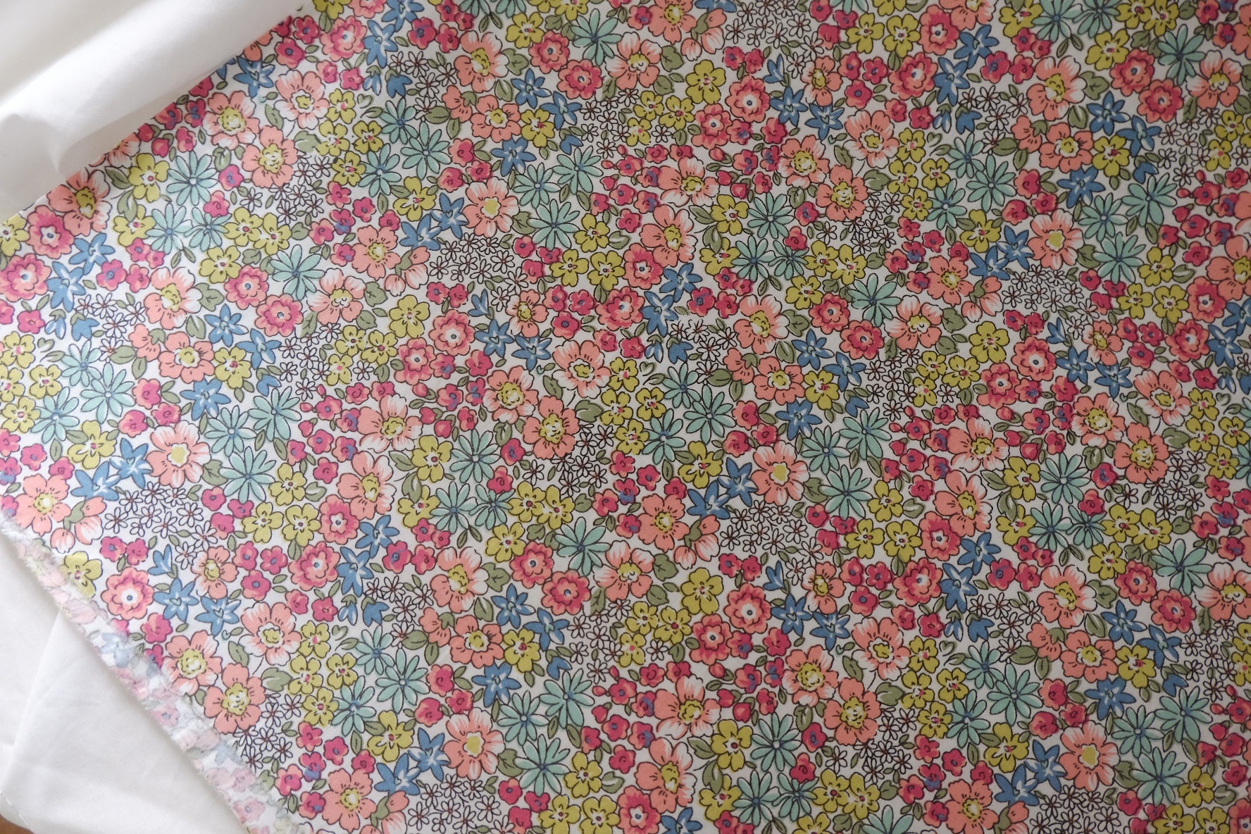 Pastel Garden Cotton Poplin – 2.2 yd