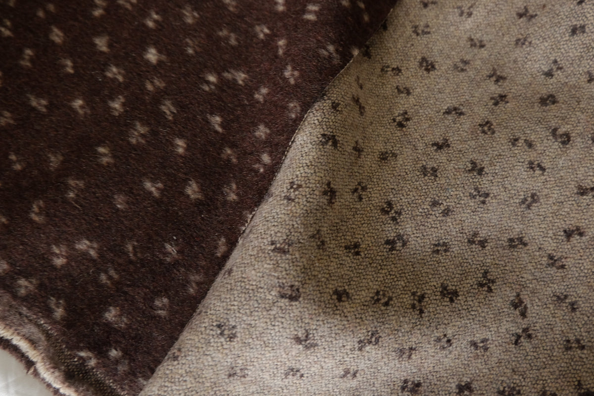 Woodland Ditsy – Reversible Wool Blend Jacquard Fabric | 1.6 yards