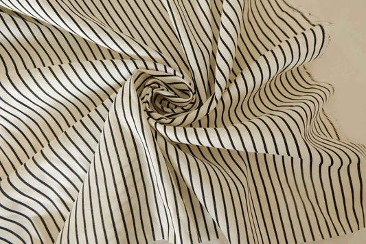 Japanese Pinstripe Pure Ramie – 2.19 yd
