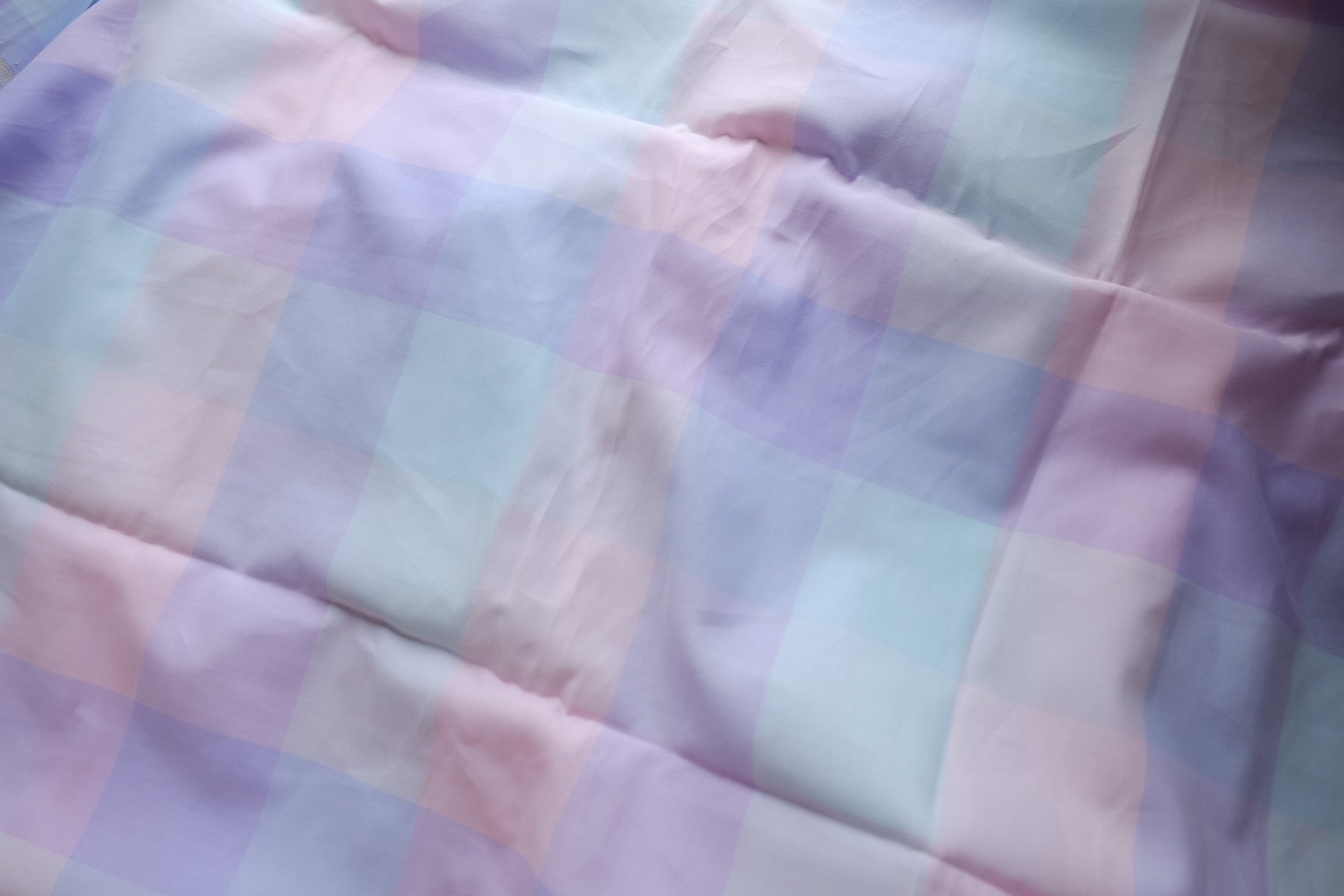 Pastel Check Yarn-Dyed Cotton – 3.3 yd
