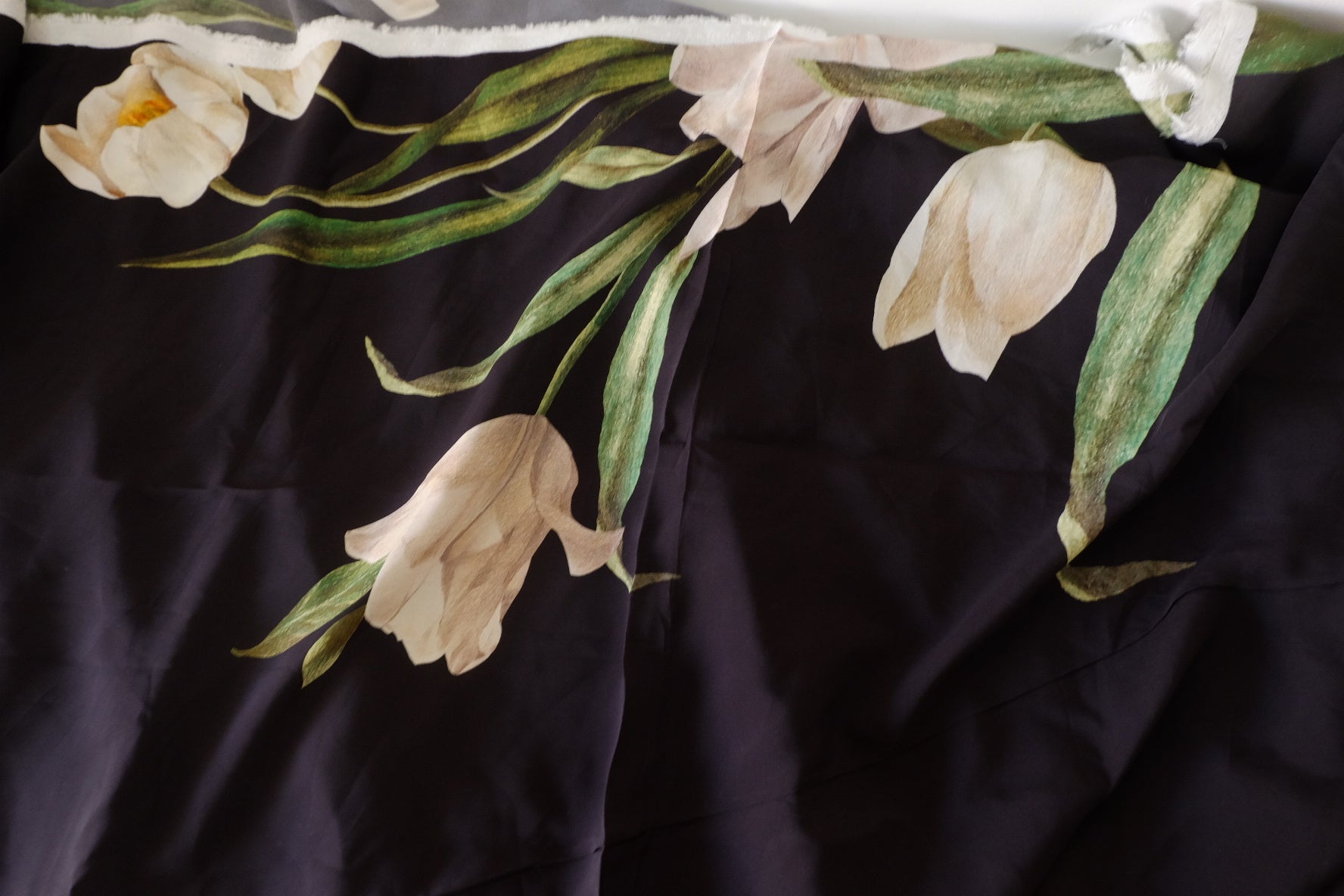 Black Magnolia Cupro – 3.3 yd