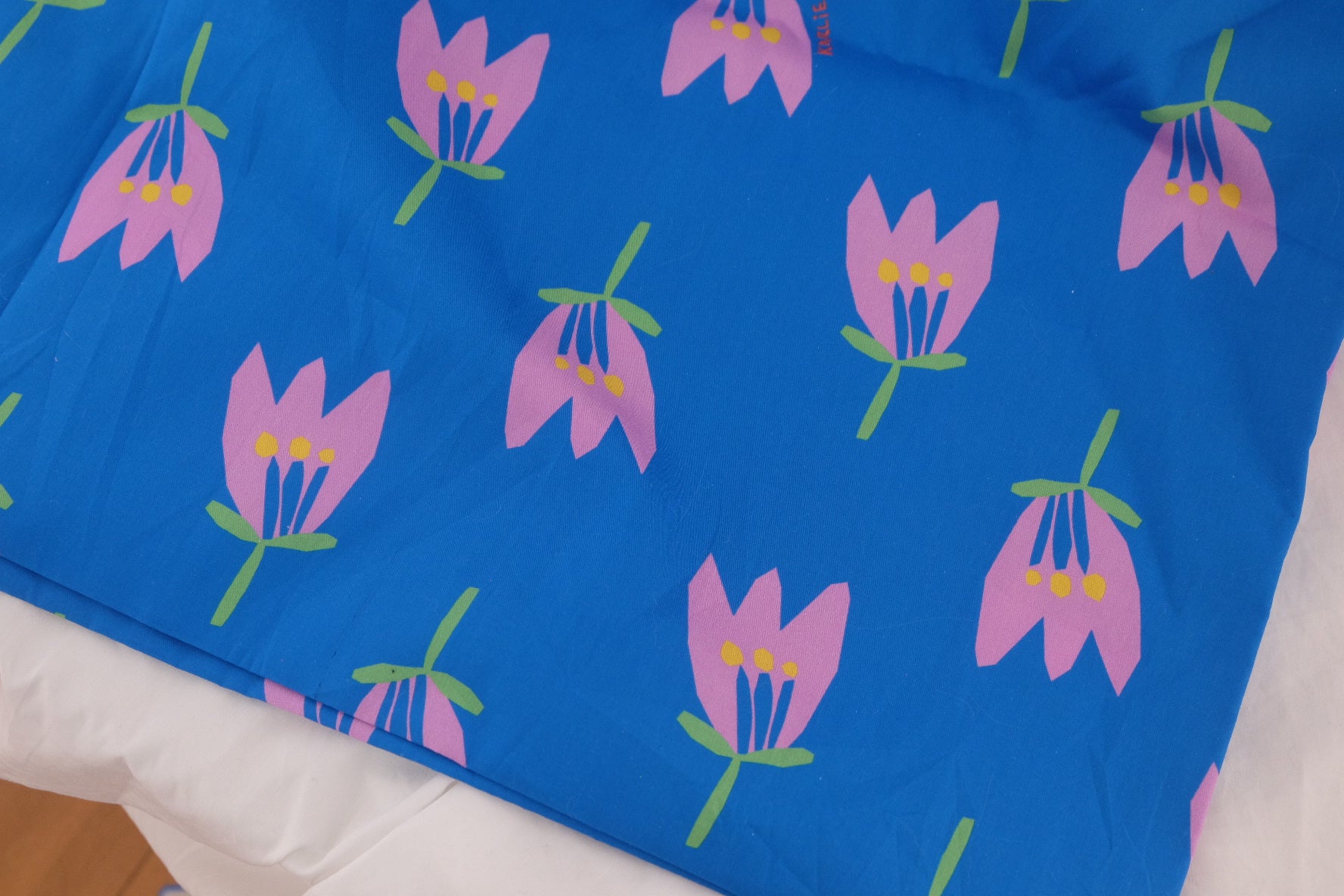 Blue Tulip Cotton Poplin – 2.2 yd