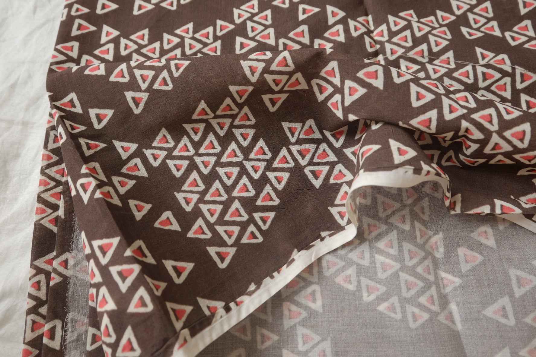 Geometric Tencel-Linen Fabric - 1.91 yd