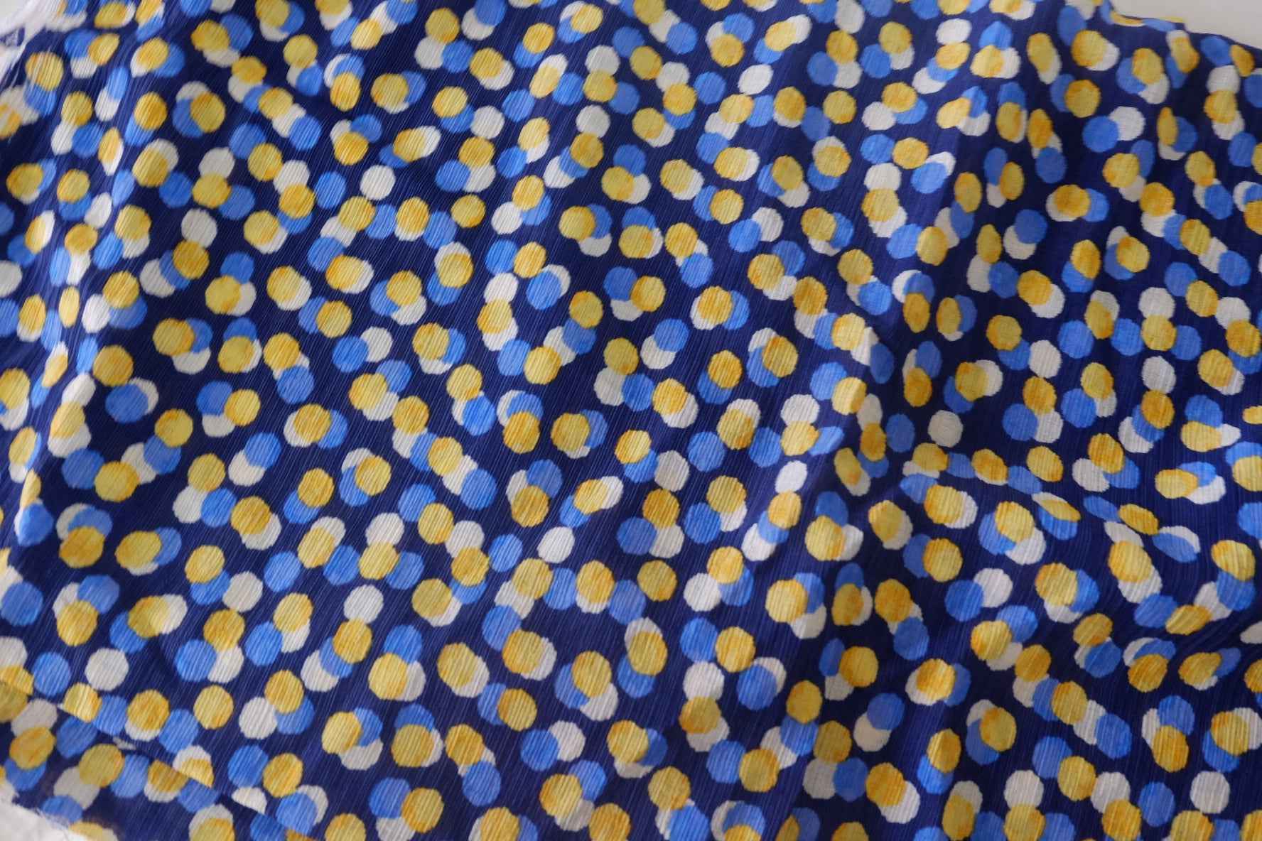 Midnight Confetti Crinkle Tencel Cotton – 2.2 yd