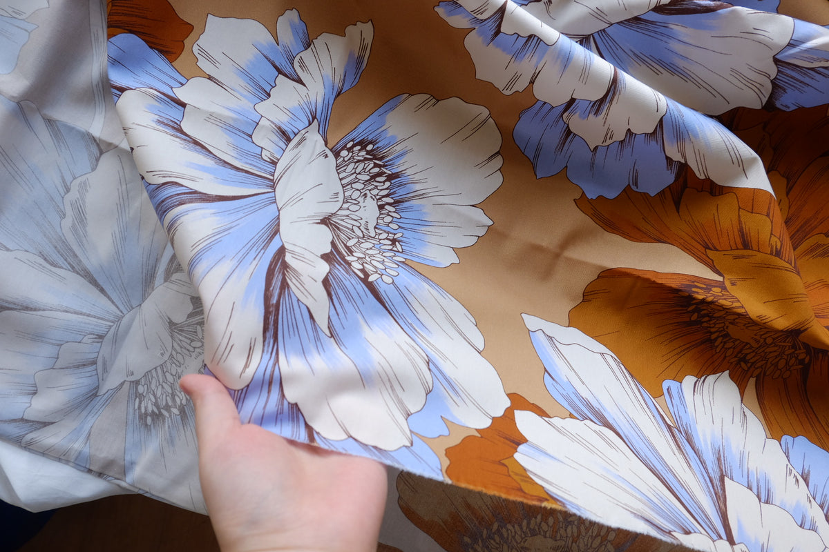 Oversized Poppy Cotton Poplin – 2.7 yd