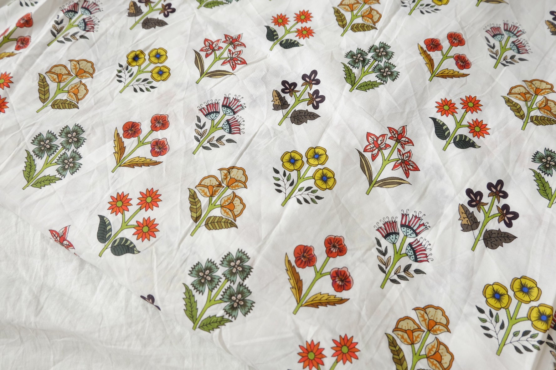 Botanical Posy 60s Cotton Poplin, 3.28 Yards