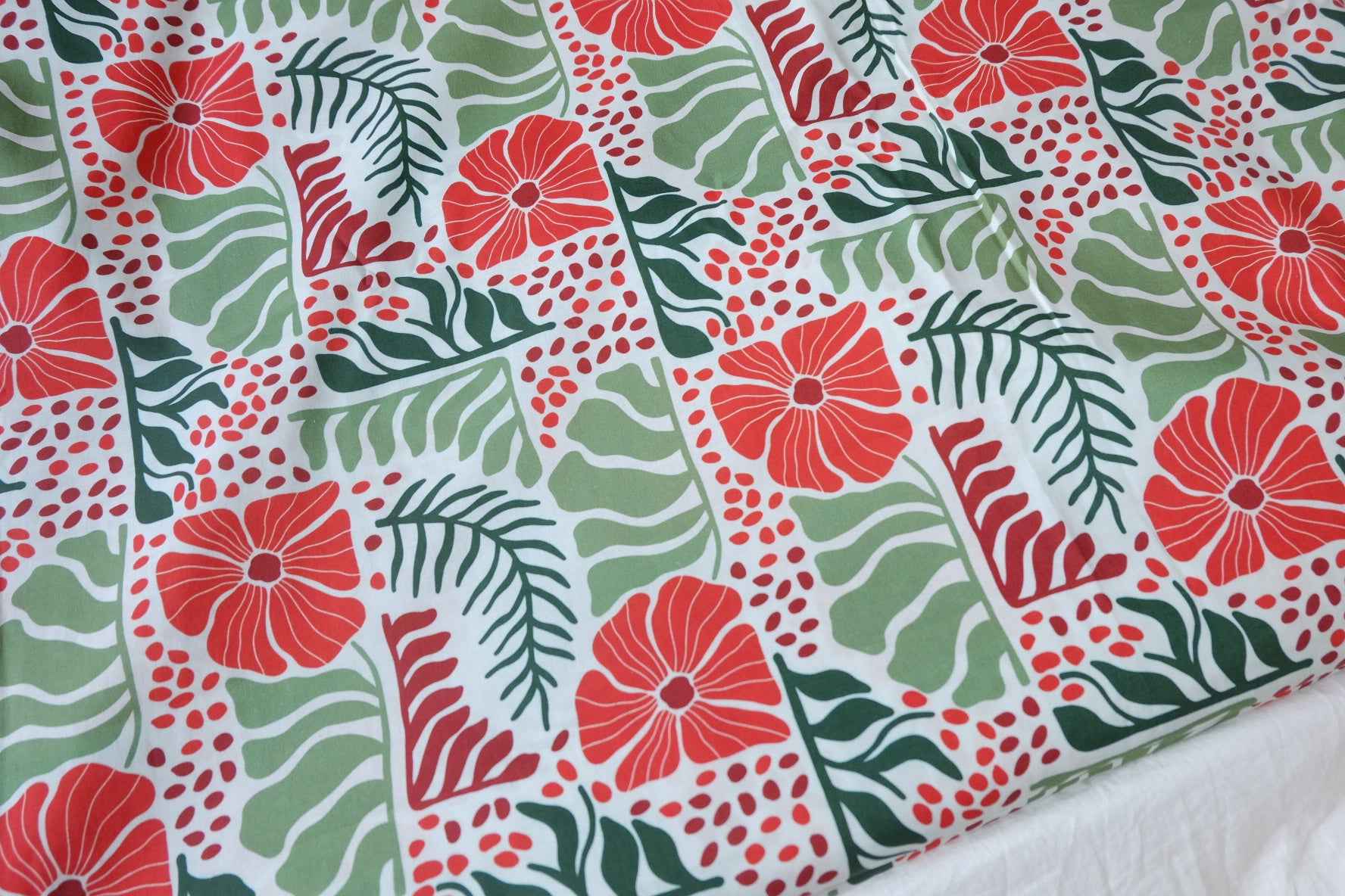 Graphic Garden Cotton Fabric — 3.28 yd