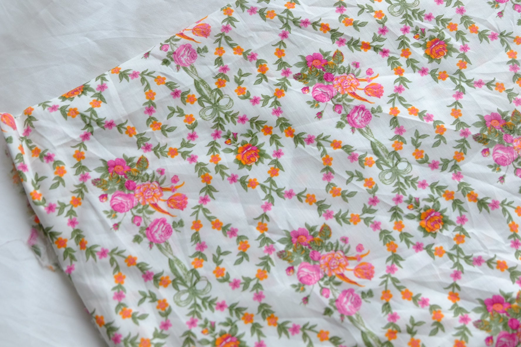 Vintage Garland Structured Cotton Poplin – 1.9 yd